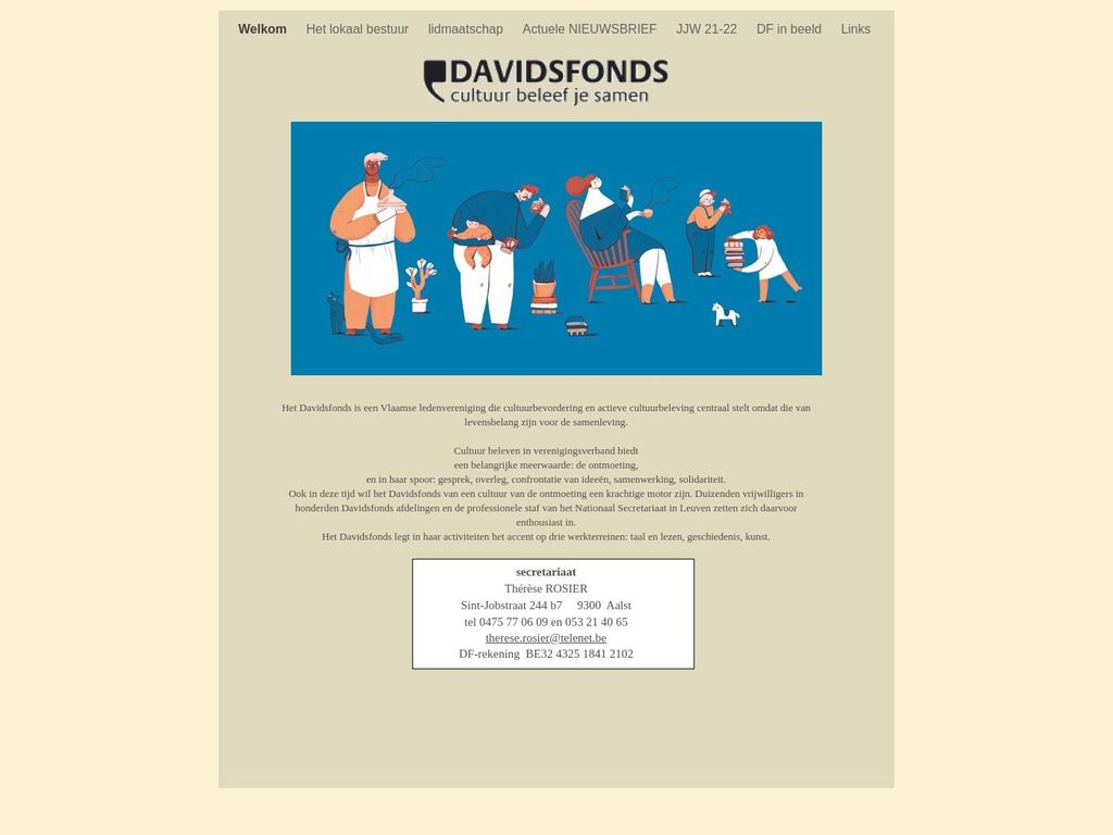 davidsfonds-aalst.be/Davidsfonds-Aalst/Welkom.html