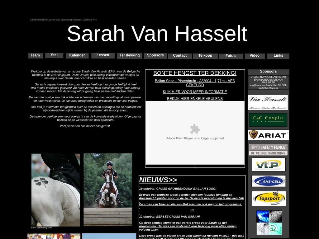 sarahvanhasselt.be/menu.html